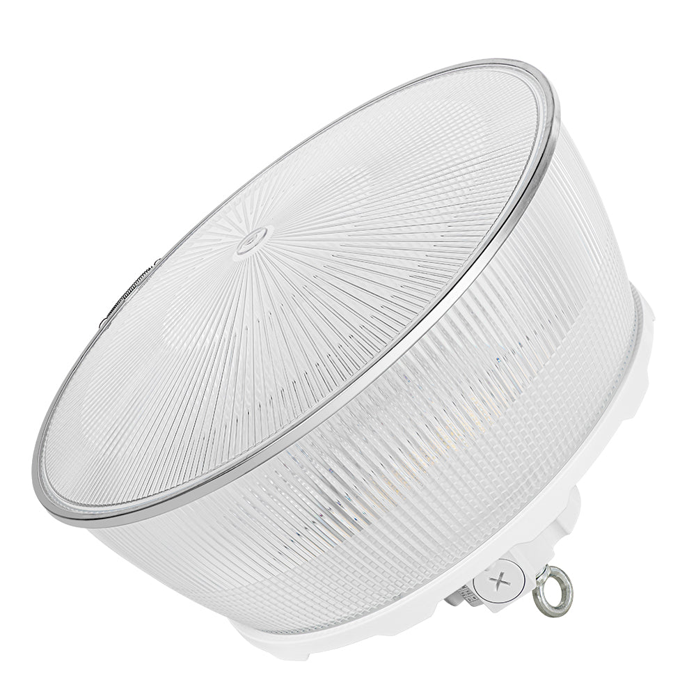 85-150W WHITE Selectable LED UFO High Bay Light AC120-277V WSD-UFO851215W27-3545K-W-H