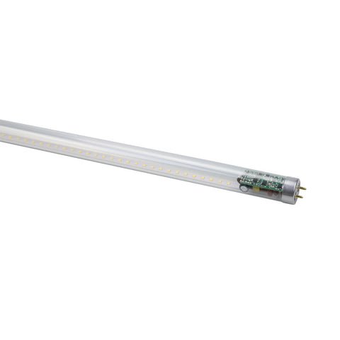 MR | LED T8 Glass Tube | 18 Watt | 2700 Lumens | 5000K | 120-277V | 4ft | Clear Lens | Type A+B | Single & Double Ended Power | UL & DLC Listed