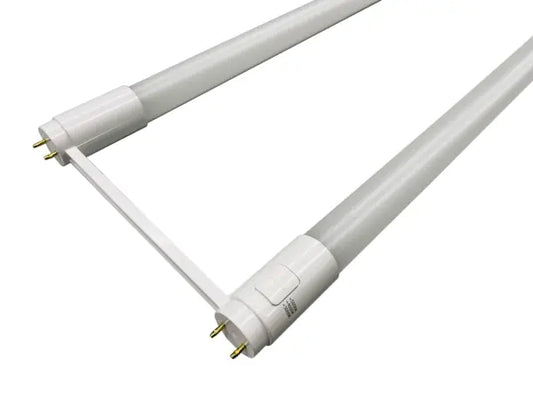 F13T8/U6/4000K Dual Mode U-SHAPED LED Tube for Plug & Play or Retrofit/Bypass installations, featuring frosted shatter-resistant glass.