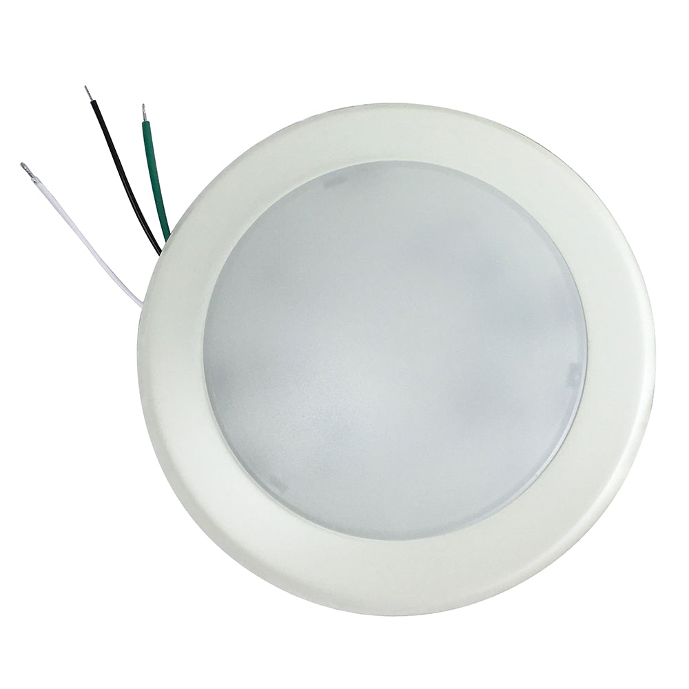 6 inch 15W LED Disk Down Light 5CCT Selectable D236D-90-CCT-WH