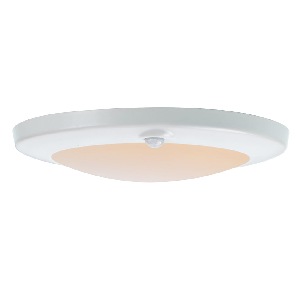 6 inch LED Disk Down Light 15W PIR Sensor and 5CCT Selectable D556-90-CCT-WH-MS