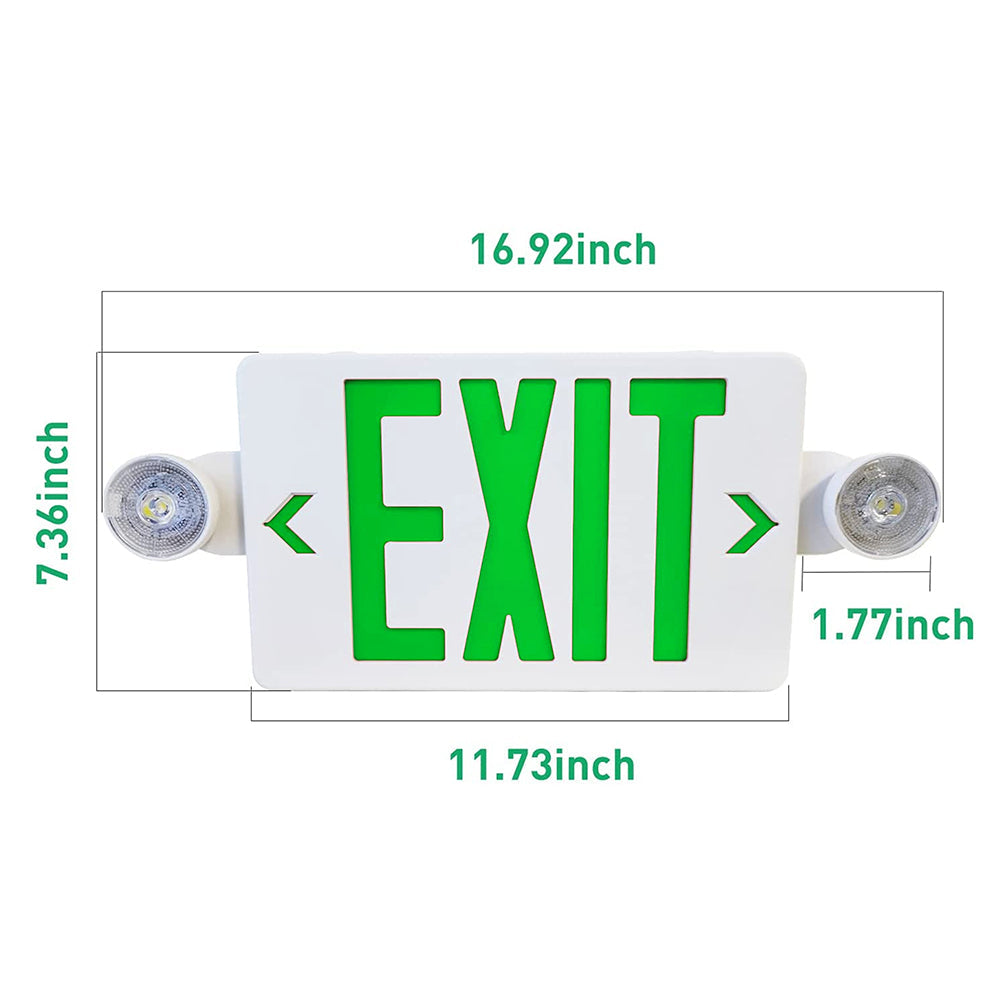 LED Emergency Light 120Vac/277Vac WSD-EM119-ZG