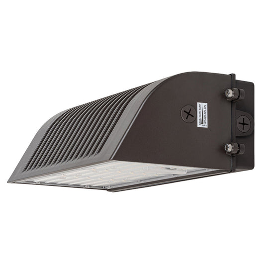 Selectable LED Full Cutoff Wall Pack Light With Photocell AC120-277V WSD-FWP2842567W27-345K-D-P - Lighting of Tomorrow