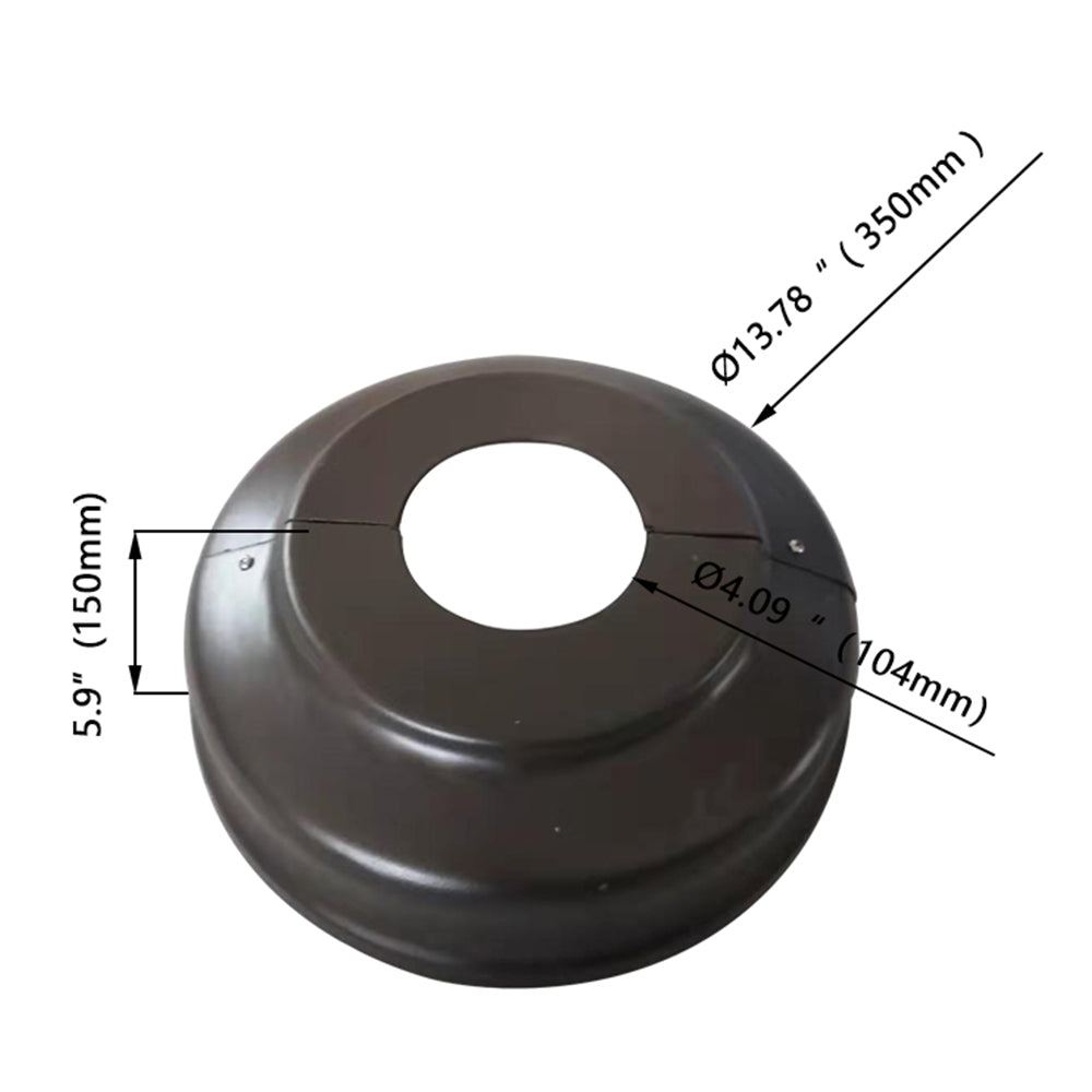 4 inch Round Base Cover WSD-IBR4-D