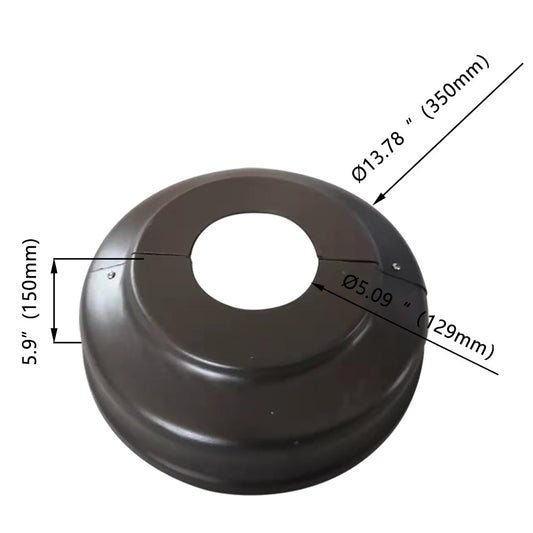 5 inch Round Base Cover