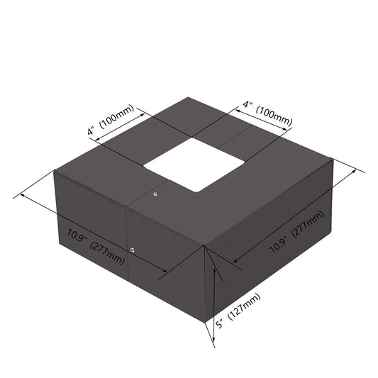 4 inch Square Base Cover