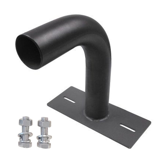 90° Wall Mount Bracket with 2-3/8" O.D. Tenon