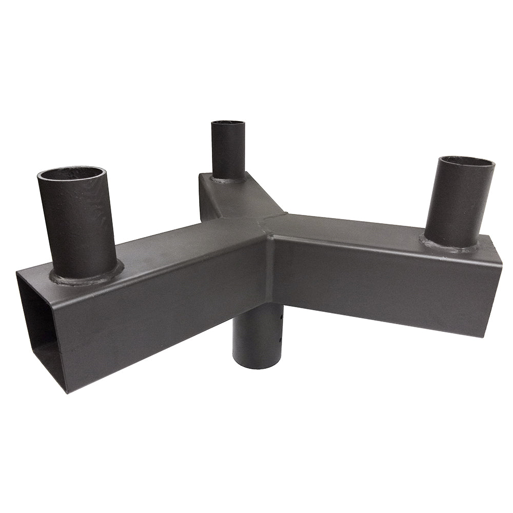 Triple 120° Horizontal Tenon Adaptor WSD-QT120-3T-D