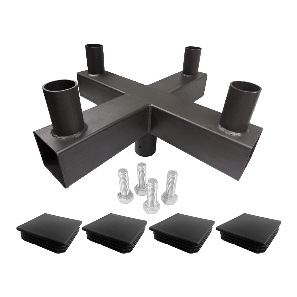 Quad 90° Horizontal Tenon Adaptor WSD-QT90-4T-D