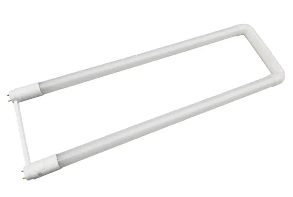 F13T8/U6/4000K Dual Mode U-SHAPED LED Tube for Plug & Play or Retrofit/Bypass installations, featuring frosted shatter-resistant glass.
