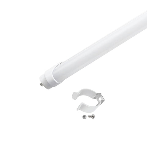 ZELL | LED T8 Tube | 60 Watt | 7800 Lumens | 5000K | 100V-277V | 8ft | Frosted Lens | Double Ended Power | ETL & DLC Listed