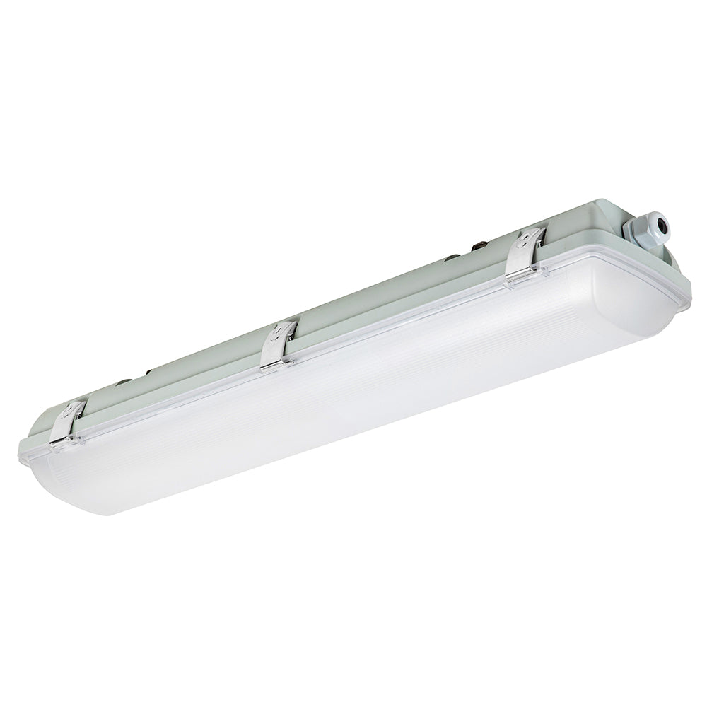 Selectable 2FT LED Vapor Tight Light AC120-277V WSD-VP2FT202530W27-3545K-G