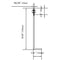 25 Foot Steel 4 Inch Square Light Pole // WSD-25FT4-11G-D-T - Lighting of Tomorrow 