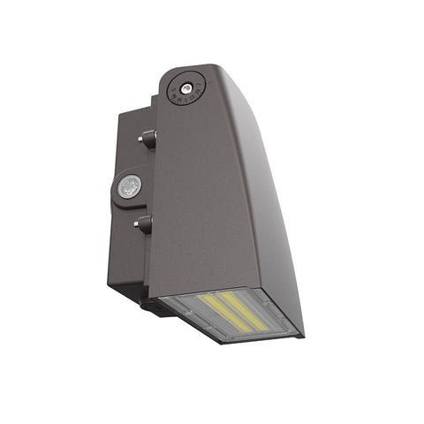 LONGVIEW | LED Adjustable Wall Pack | Adj Watt 40W/60W/80W/100W | 13000 Lumens | Adj CCT 3000K-4000K-5000K | 120-347Vac | Built-in Photocell | Bronze Housing | IP65 | UL & DLC Listed - Lighting of Tomorrow 