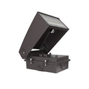 LONGVIEW | LED Adjustable Wall Pack | Adj Watt 40W/60W/80W/100W | 13000 Lumens | Adj CCT 3000K-4000K-5000K | 120-347Vac | Built-in Photocell | Bronze Housing | IP65 | UL & DLC Listed - Lighting of Tomorrow 