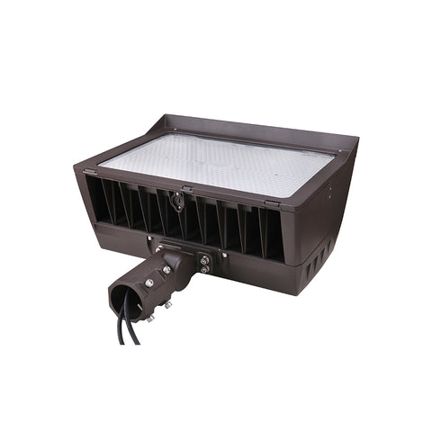 UNION | LED Flood Light | Adj Watt 300W/400W/500W | 77500 Lumens | Adj CCT 3K/4K/5K | 120-277Vac | Slip Fitter / Yoke Mount / U-Bracket Included | IP65 | UL & DLC Listed - Lighting of Tomorrow 