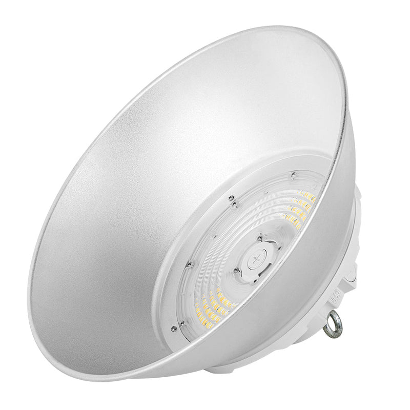 140-240W WHITE Selectable LED UFO High Bay Light AC120-277V WSD-UFO141924W27-3545K-W-H