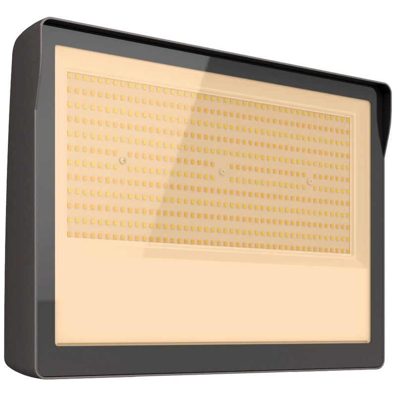 100W-200W Selectable LED Flood Light With Photocell AC120-277V WSD-FL101520W27-345K-D-P