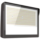 100W-200W Selectable LED Flood Light With Photocell AC120-277V WSD-FL101520W27-345K-D-P - Lighting of Tomorrow 