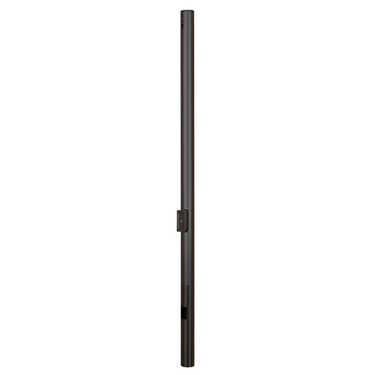 15 Foot 4 Inch Direct Burial Straight Round Steel Pole 11G