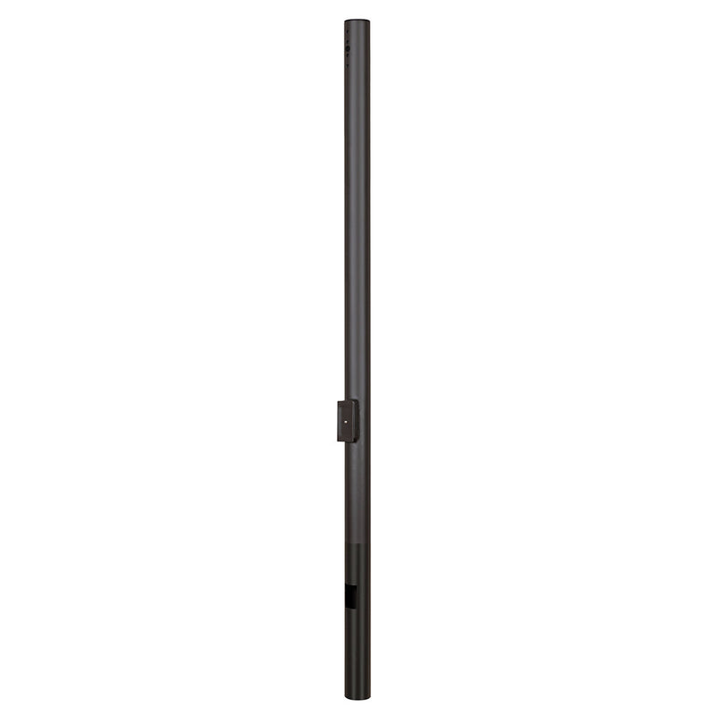 10 Foot 4 Inch Direct Burial Straight Round Steel Pole 11G WSD-RDB10FT4-11G-D