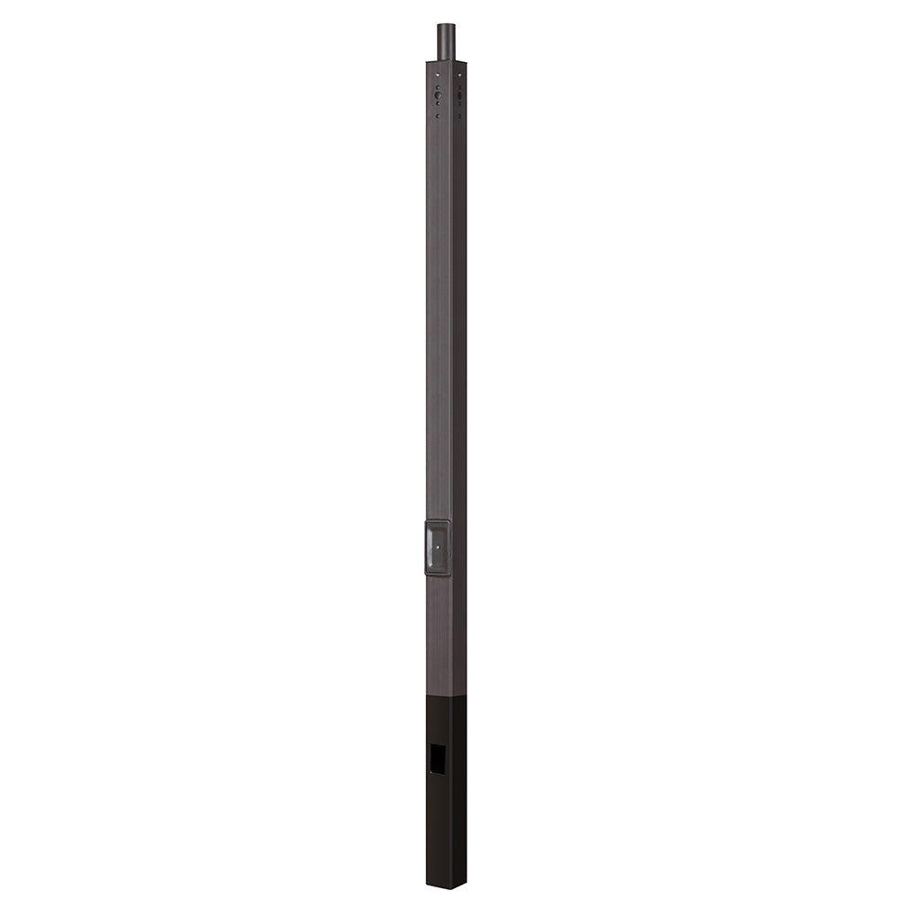 10 Foot 4 Inch Direct Burial Straight Square Steel Pole 11G WSD-DBS10FT4-11G-D-T
