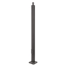 10 Foot Steel 4 Inch Square Light Pole WSD-10FT4-11G-D-T