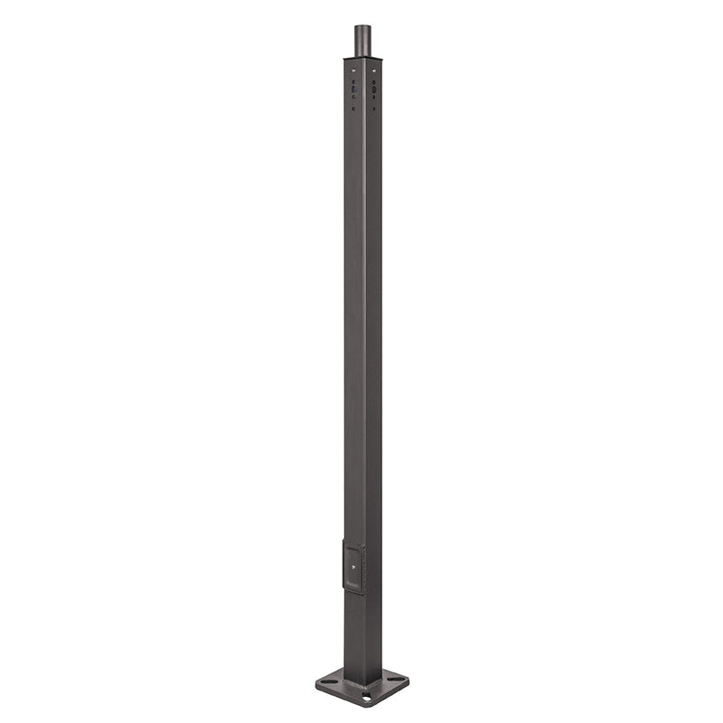 10 Foot Steel 4 Inch Square Light Pole WSD-10FT4-11G-D-T