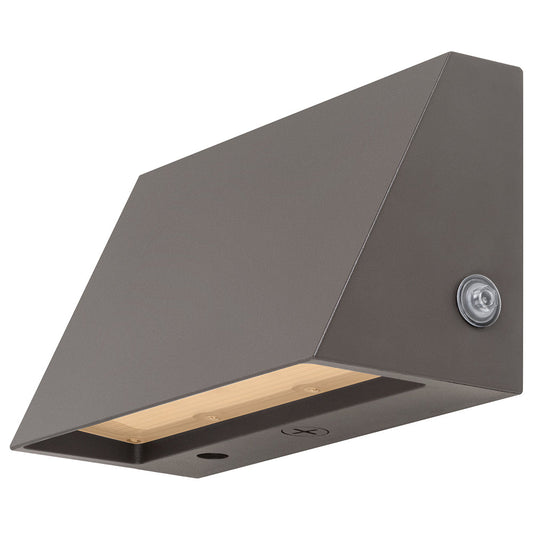 Image of a 12W-30W selectable LED architectural wall pack light with built-in photocell.