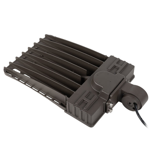 200W LED Shoebox Light, 5000K, AC120-277V, WSD-SB20W27-50K-D-T3, ideal for urban roads and industrial areas.