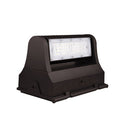 PARKER | LED Rotatable Wall Pack | Adj Watt 30W/40W/60W | 8199Lm | 5000K | 120-277V | Bronze Housing | IP65 | UL & DLC Listed - Lighting of Tomorrow 