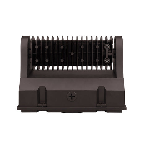 PARKER | LED Rotatable Wall Pack | Adj Watt 30W/40W/60W | 8199Lm | 5000K | 120-277V | Bronze Housing | IP65 | UL & DLC Listed - Lighting of Tomorrow 