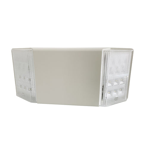 H3 | Dual Head LED Emergency Light | 3.6W | 200 Lumens | 6000K | White | 120-277V | 3.6V Ni-MH Battery | Double Side | UL Listed - Lighting of Tomorrow 