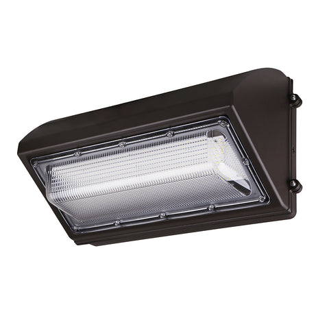RAD | LED Wall Pack | Adj Watt 150W/180W/200W | 19500-26000Lm | 5000K | 100V-277V | Bronze Housing | Built in Photocell | IP65 | UL & DLC Listed
