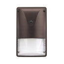 FLINT | LED Mini Wall Pack | 20 Watt | 2745 Lumens | 5000K | 120V-277V | Bronze Housing | IP65 | UL & DLC Listed - Lighting of Tomorrow 