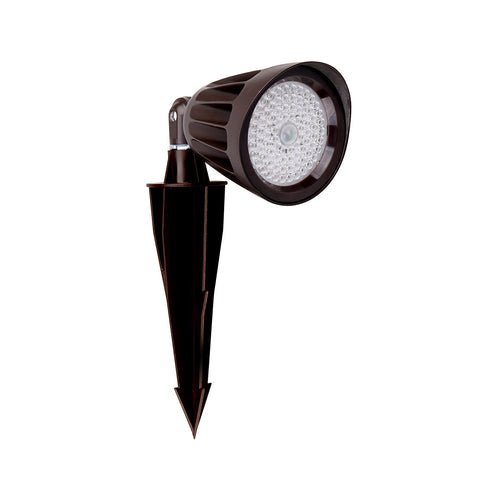 BOISE 2nd Gen | LED Landscaping Light | 13 Watt | 1820 Lumens | Adj CCT 3000K/4000K/5000K | 120V-277V | Ground Stake Mount | Bronze Housing | IP65 | UL & DLC Listed - Lighting of Tomorrow 