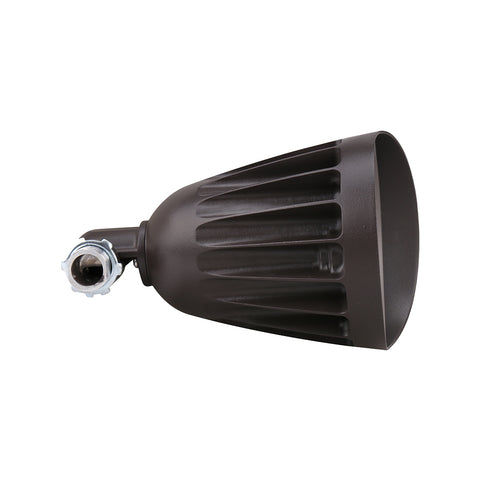 BOISE 2nd Gen | LED Landscaping Light | 25 Watt | 3375 Lumens | Adj CCT 3000K/4000K/5000K | 120V-277V | Ground Stake Mount | Bronze Housing | IP65 | UL & DLC Listed - Lighting of Tomorrow 