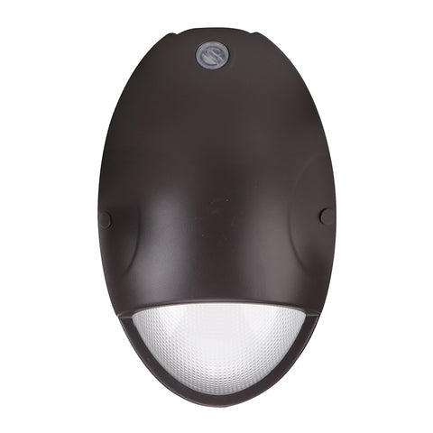 LEAD | LED Mini Wall Pack | 15 Watt | 2010 Lumens | 5000K | 120V-277V | Bronze Housing | Built-in Battery Backup 5W-90min | IP65 | UL & DLC Listed - Lighting of Tomorrow 