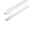 ZELL | LED T8 Tube | 60 Watt | 7800 Lumens | 5000K | 100V-277V | 8ft | Frosted Lens | Double Ended Power | ETL & DLC Listed