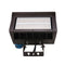 UNION | LED Flood Light | Adj Watt 200W/240W/300W | 45000 Lumens | CCT 5000K | 120V-277V | Slip Fitter / Yoke Mount Included | Bronze Housing | IP65 | UL & DLC Listed - Lighting of Tomorrow 