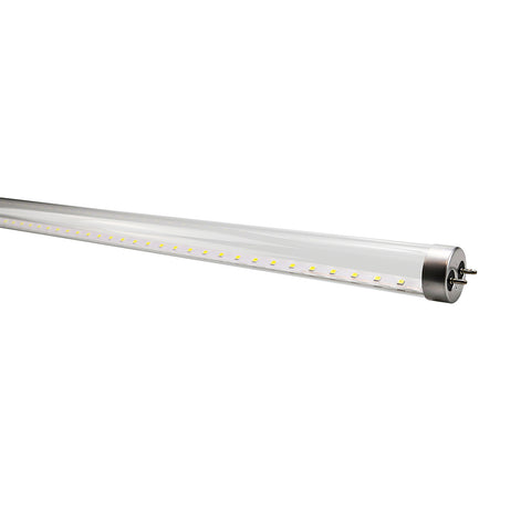 MR | LED T8 Glass Tube | 18 Watt | 2700 Lumens | 5000K | 120-277V | 4ft | Clear Lens | Type A+B | Single & Double Ended Power | UL & DLC Listed