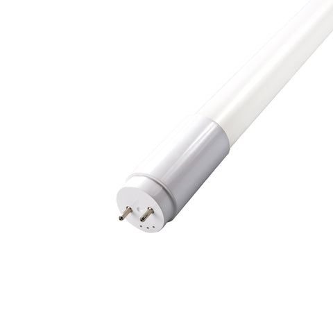 GLACIER | LED T8 Glass Tube | 18 Watt | 2250 Lumens | Adj CCT 4000K/5000K/6500K | 120-277Vac | 4ft | Frosted Lens | Type A+B | Double Ended Power | ETL & DLC Listed - Lighting of Tomorrow 