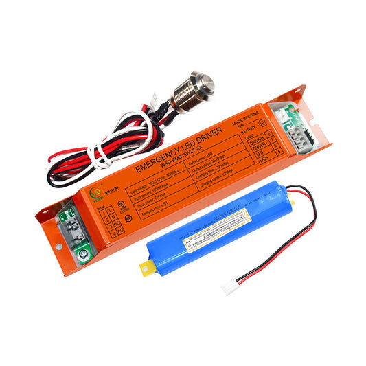 Split Built-In Emergency Backup Battery Driver