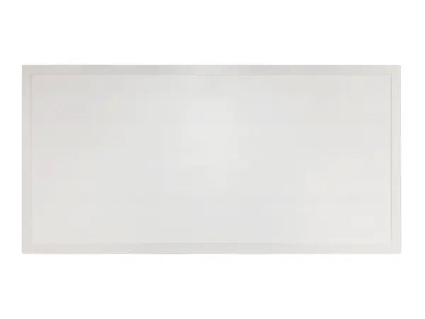 Image of a 2ft x 4ft LED backlit panel with adjustable wattage (30/40/50W) and CCT (3500K/4000K/5000K).