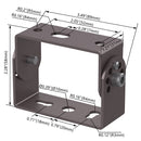 30W-60W U-Bracket For Selectable LED Flood Light WSD-FLU-Bracket-30W-60W - Lighting of Tomorrow 