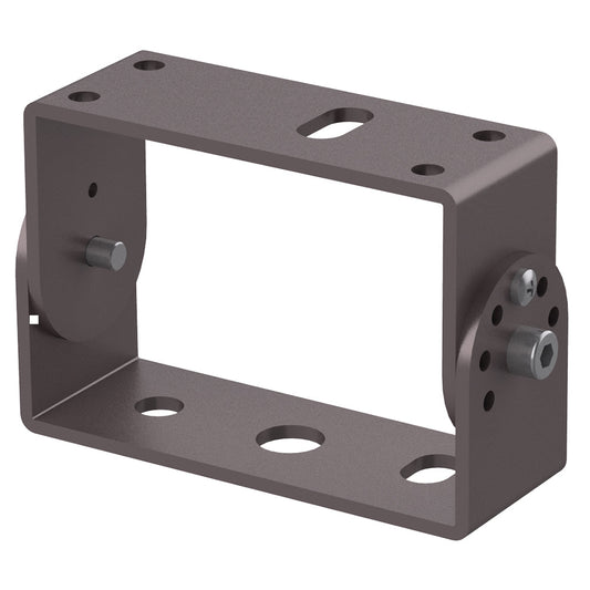 U-Bracket for Selectable LED Flood Light: 100W-450W, WSD-FLU-Bracket-100W-450W model, shown in bronze finish.