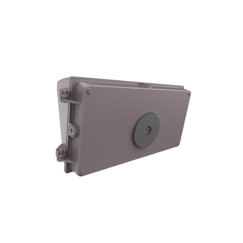 FORTE | LED Wall Pack | Adj Watt 80W/100W/120W/150W | 22500 Lumens | Adj CCT 3000K/4000K/5000K | 120-277Vac | Built In Photocell | Bronze Housing | IP65 | UL & DLC Listed