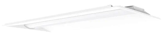 Image of a 2FT X 4FT LED Troffer Light with adjustable wattage (30/40/50W) and CCT (3500/4000/5000K), white finish.