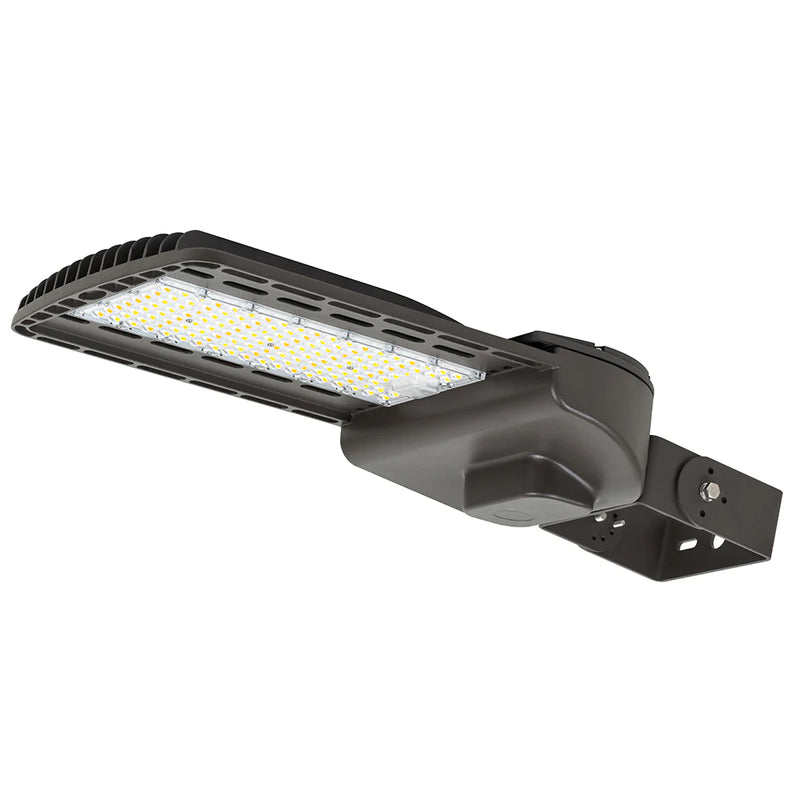 60W-150W Selectable LED Shoebox Light Dark bronze AC120-277V WSD-SB691215W27-45K-D-T3