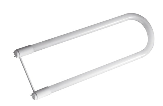 F13T8/U6/4000K Dual Mode U-Shaped LED Tube (Type A & B) - Plug & Play/Retrofit, Frosted, Shatter-Resistant Glass.